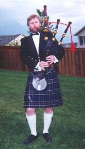 Me on the pipes.